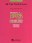 All You Need Is Love Concert Band sheet music cover